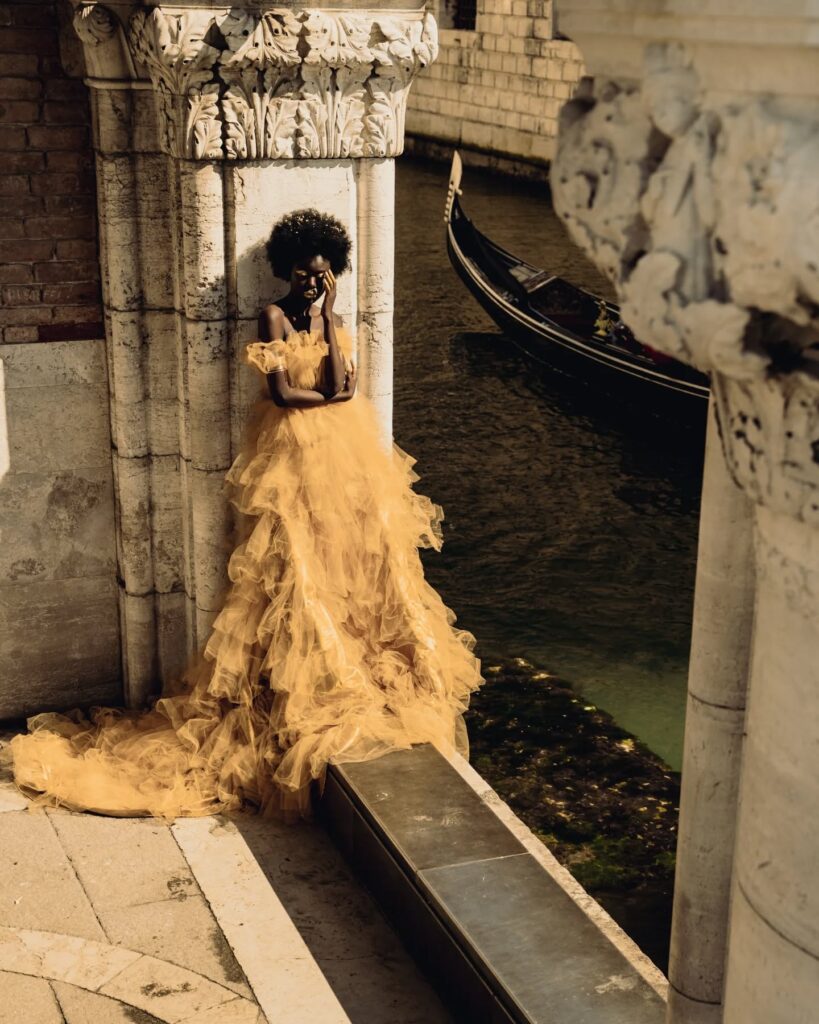 Artistic photoshoot in Venice – photograph by Riccardo Ferro, Venice